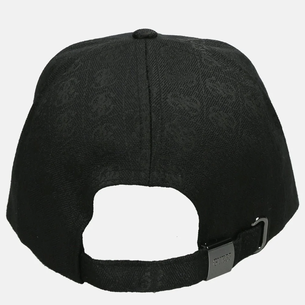 Guess Aviana Basebal Cap pet Coal Logo bij Duifhuizen