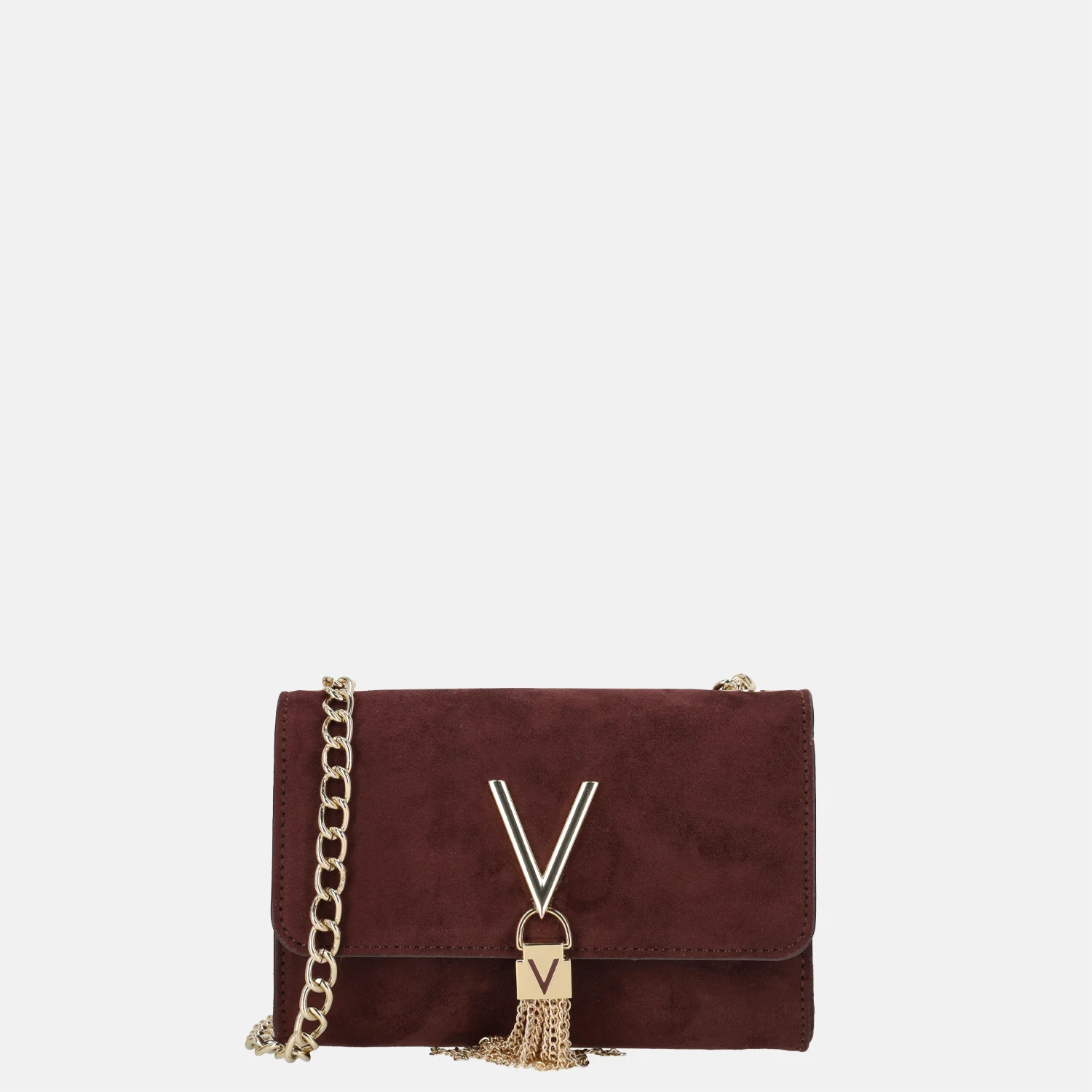 Valentino Bags Divina Winter crossbody tas bordeaux