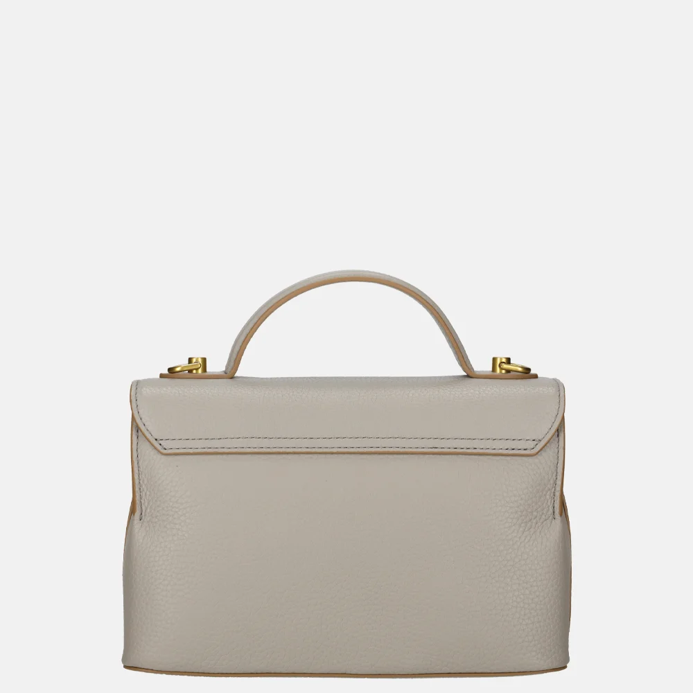 Smaak Amsterdam Flora crossbody tas taupe bij Duifhuizen
