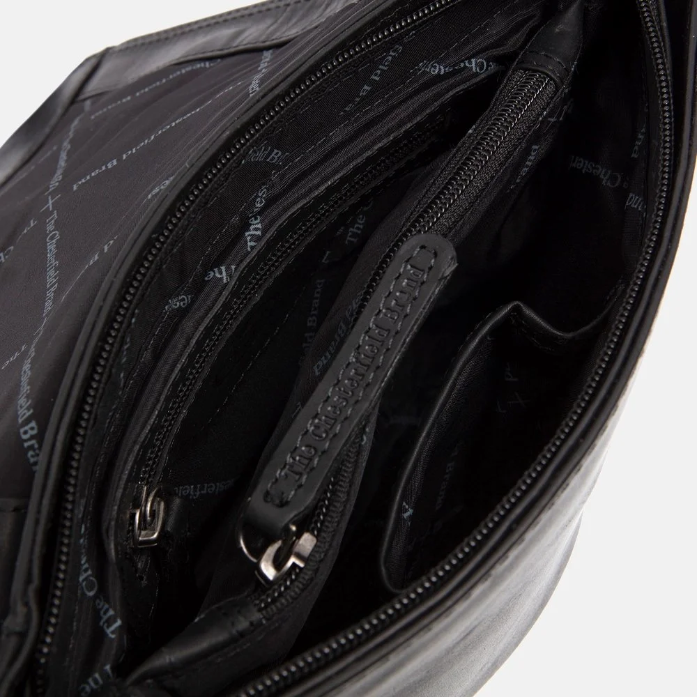 Chesterfield Coco schoudertas black bij Duifhuizen