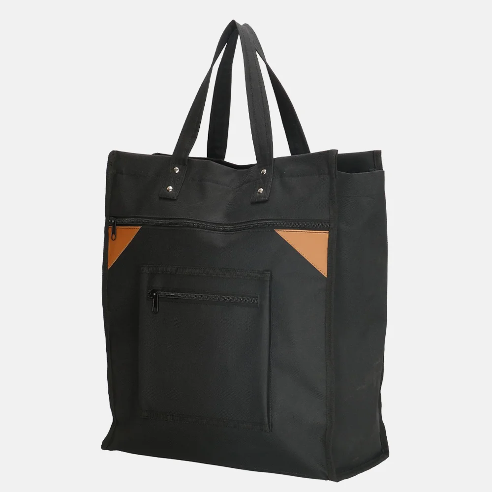 Beagles boodschappentas zwart bij Duifhuizen