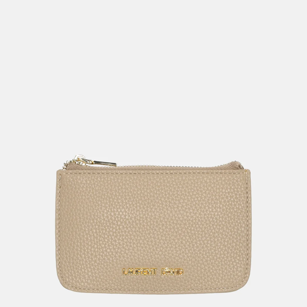 Laurent David portemonnee taupe