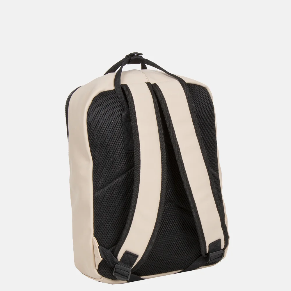 New Rebels Mart rugzak 13.3 inch beige bij Duifhuizen