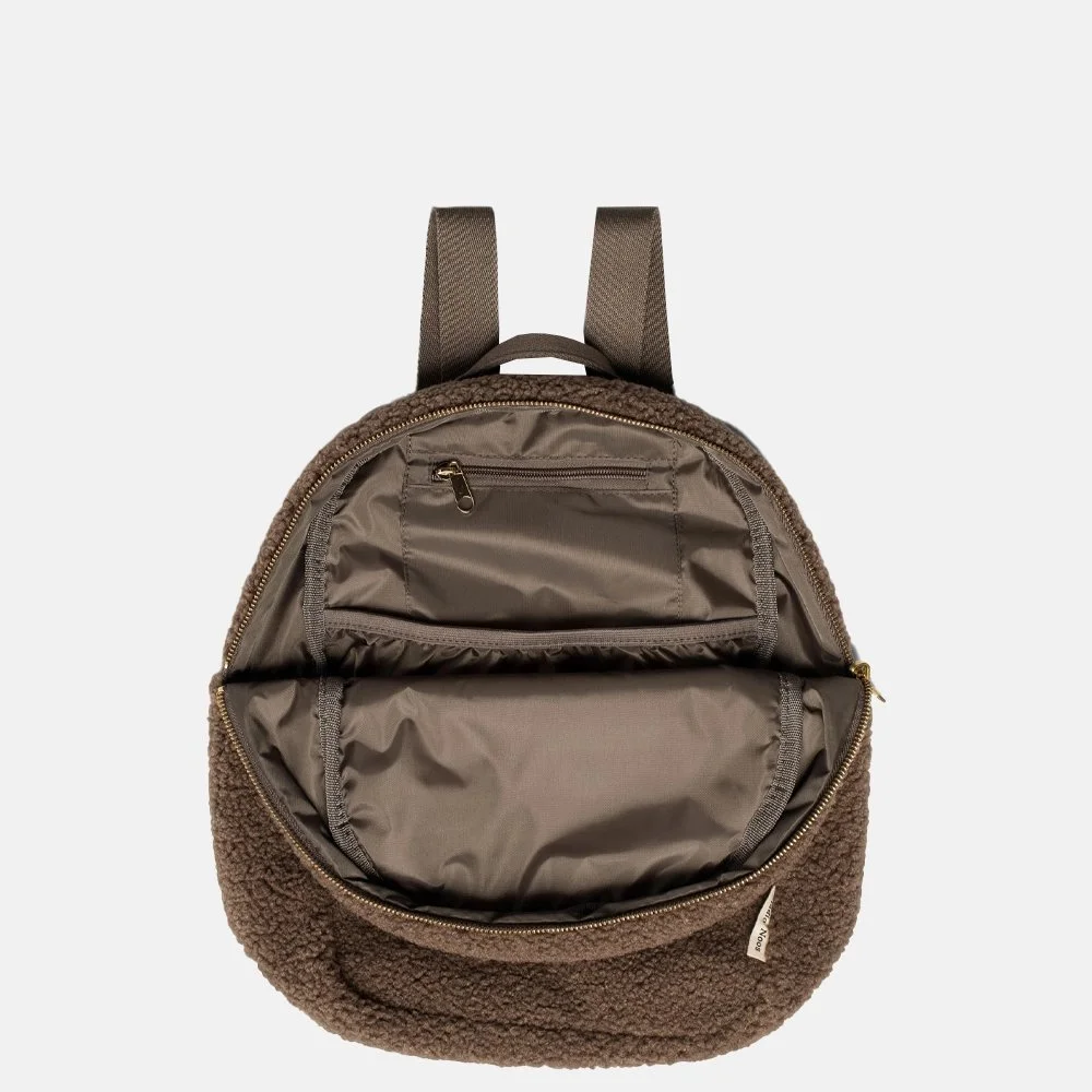 Studio Noos Chunky Midi Teddy kinderrugzak brown bij Duifhuizen