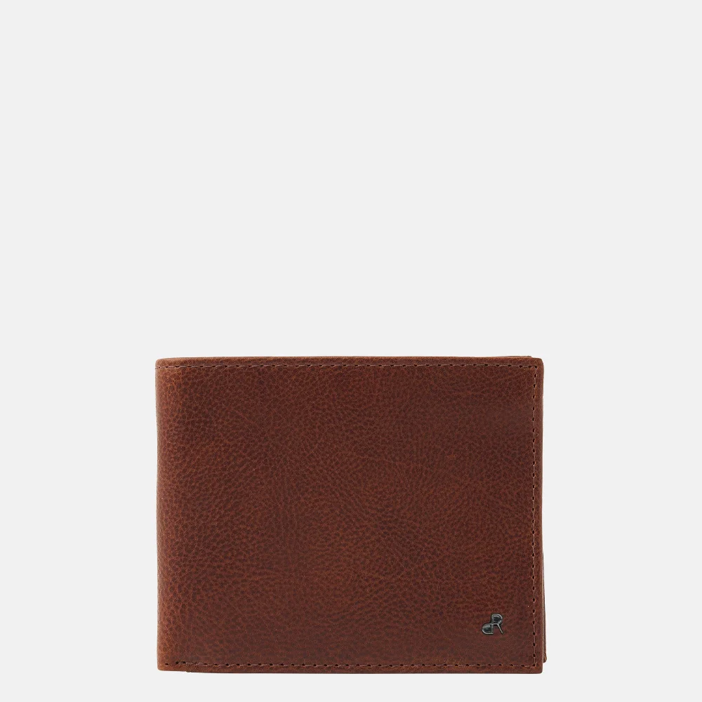 DR Amsterdam Milan billfold cognac