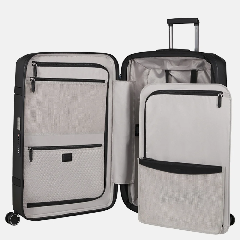 Samsonite Image Spinner reiskoffer expendable 75 cm black bij Duifhuizen