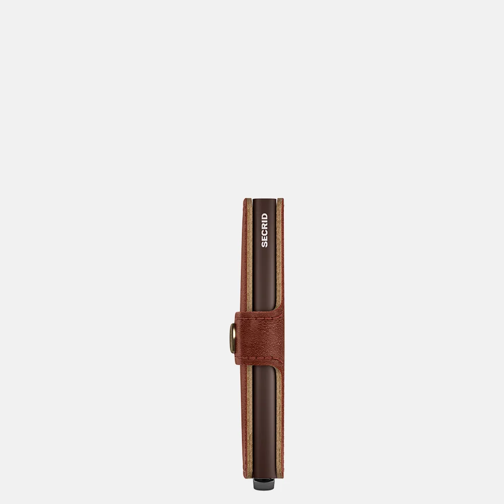 Secrid Premium Miniwallet pasjeshouder Basco Whiskey + bij Duifhuizen