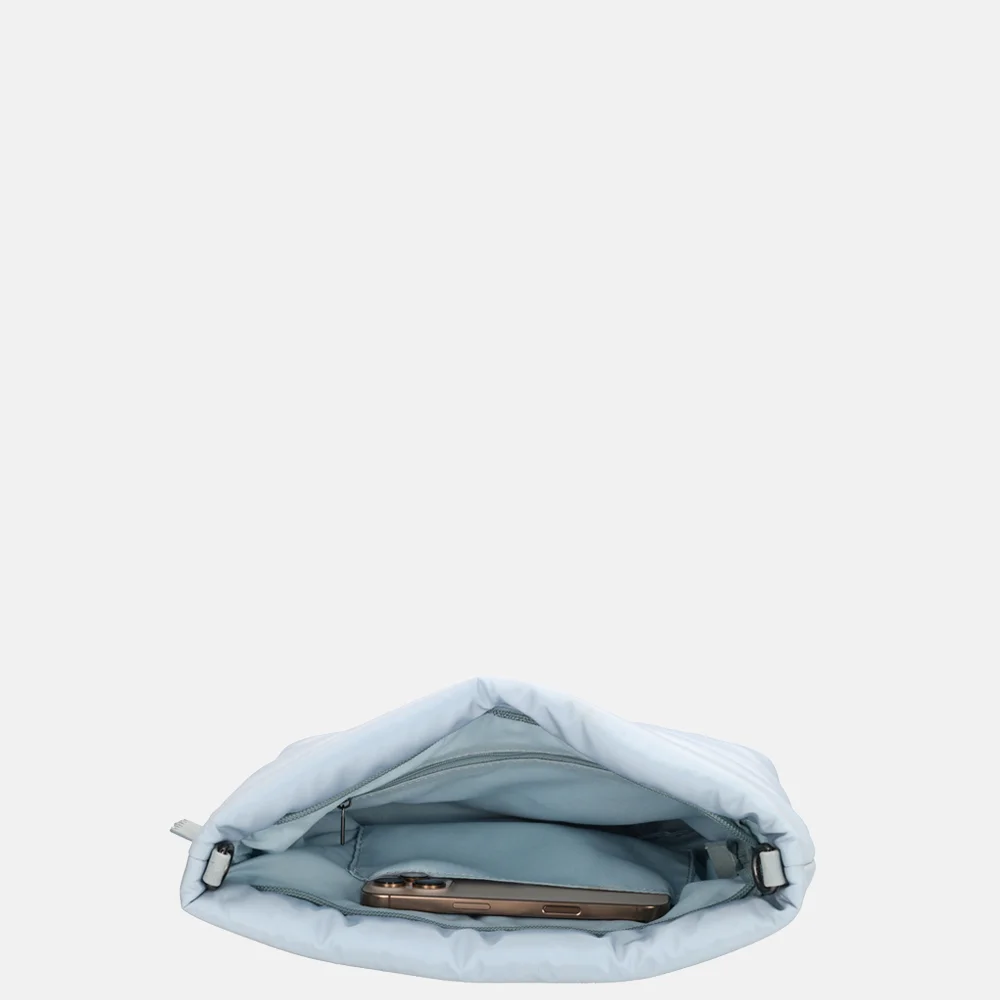 Zebra Trends crossbody tas lichtblauw bij Duifhuizen