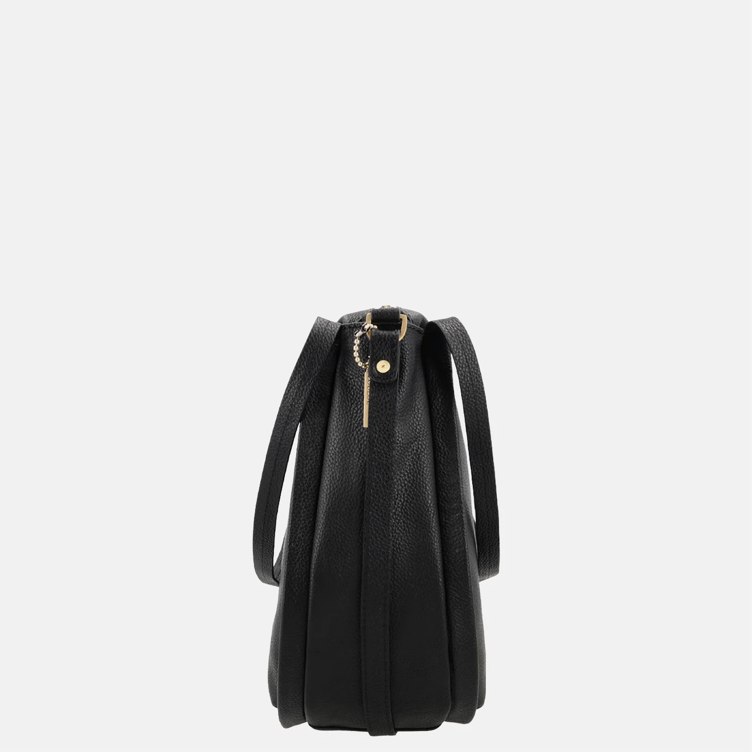 Loulou Essentiels Lou schoudertas black bij Duifhuizen
