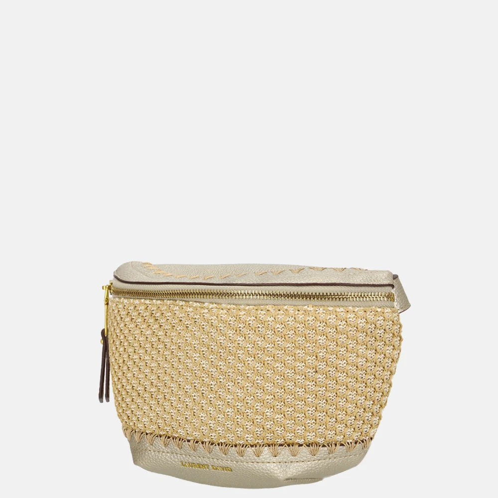 Laurent David Rosa heuptas raffia gold bij Duifhuizen