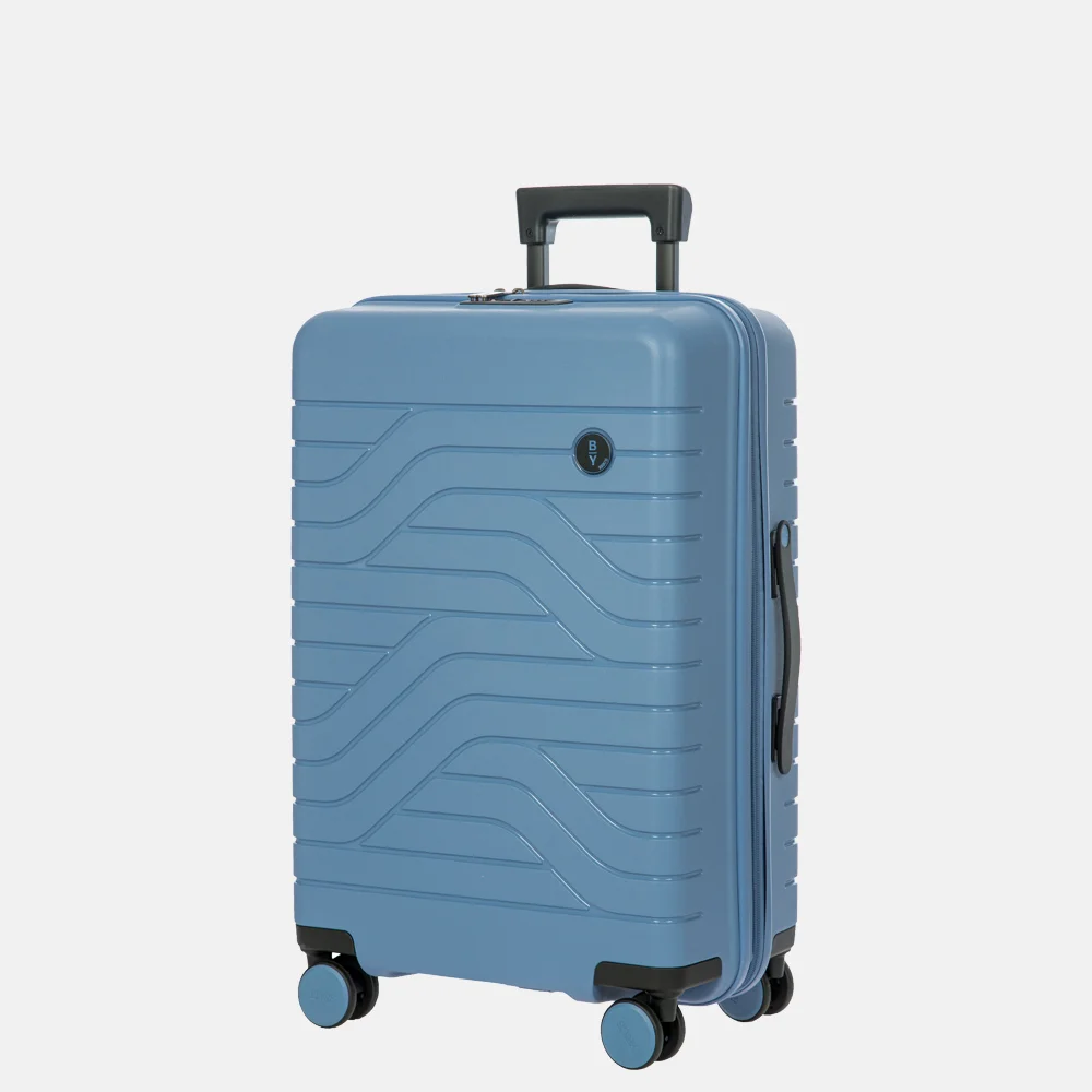 Bric's Ulisse Expandable reiskoffer 65 cm grey blue bij Duifhuizen