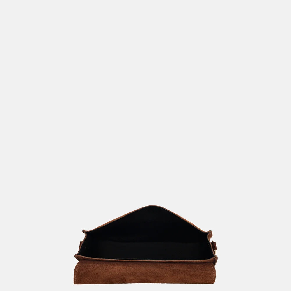 Charm London crossbody tas cognac bij Duifhuizen