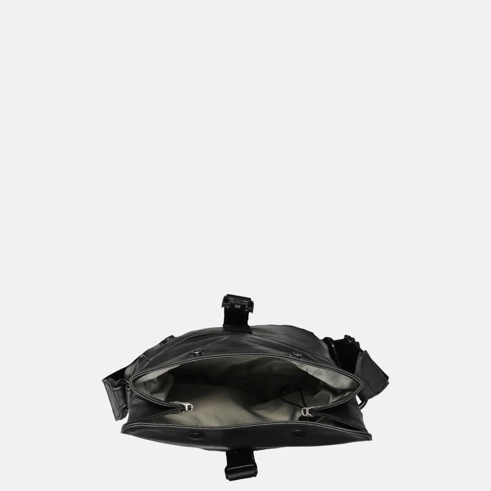Aunts and Uncles Japan crossbody tas black bij Duifhuizen
