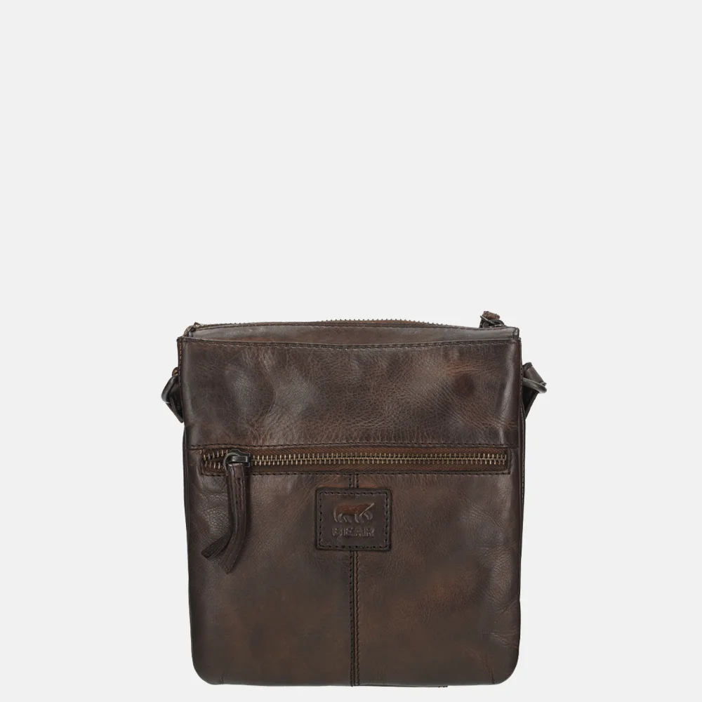 Bear Design crossbody tas brown bij Duifhuizen