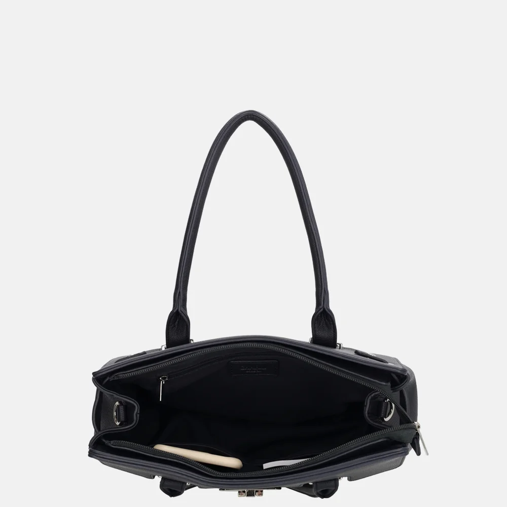 Charm London Soho handtas classic L blauw bij Duifhuizen