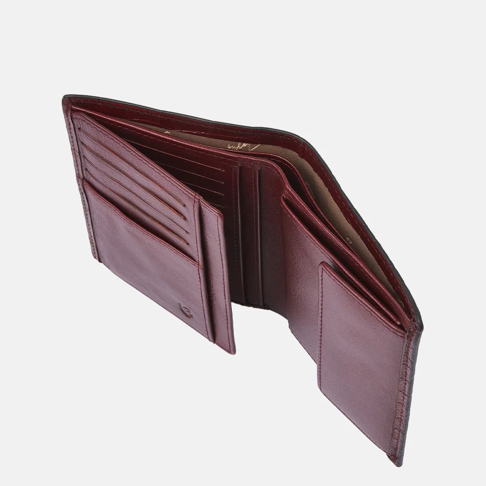 Castelijn en Beerens billfold croco rood bij Duifhuizen