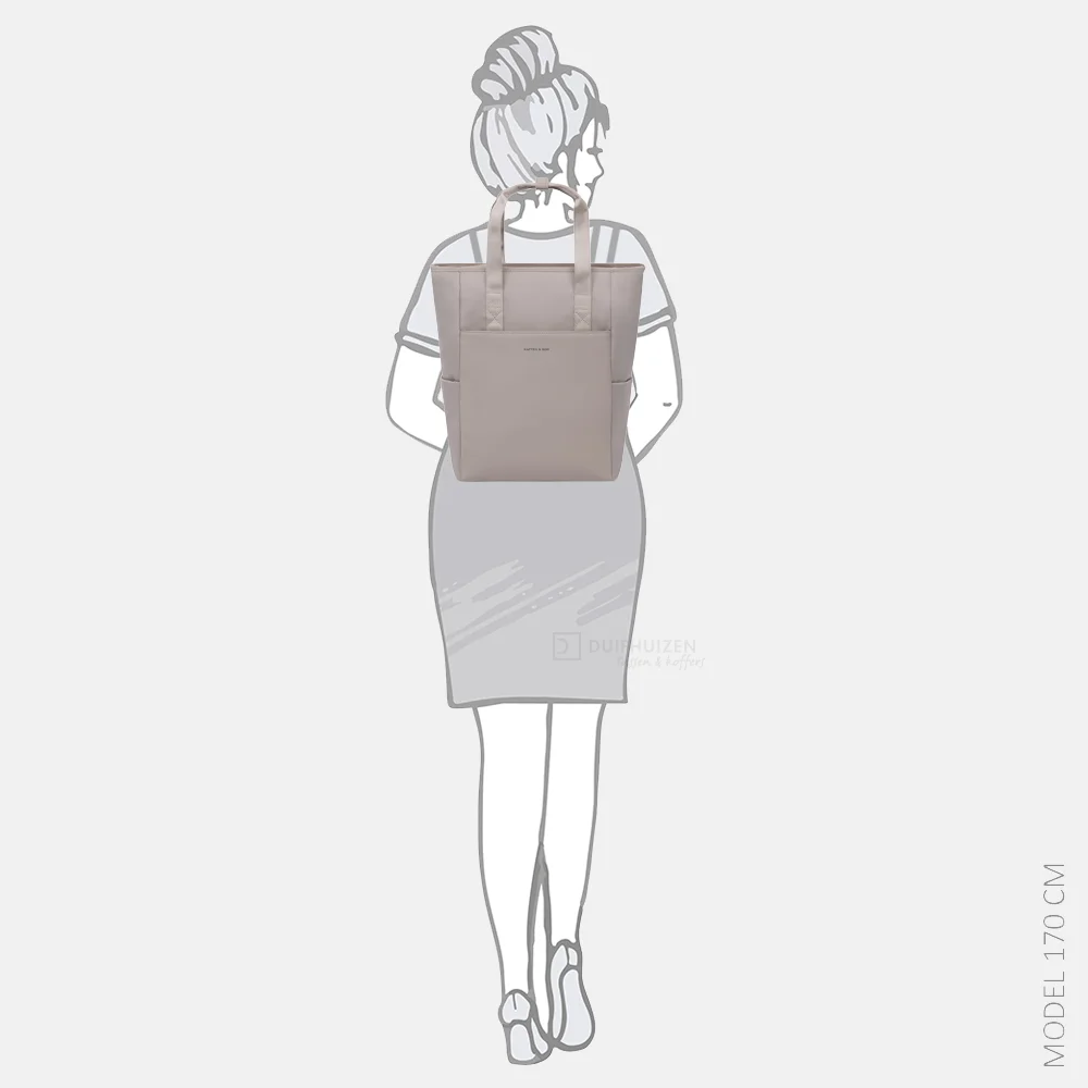Kapten & Son Lindby Pro laptoprugzak muted rose bij Duifhuizen