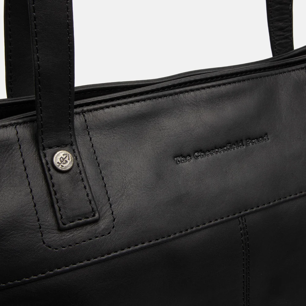 Chesterfield Solvia shopper black bij Duifhuizen