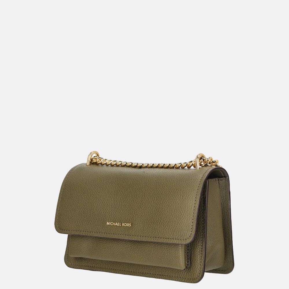 Michael Kors Claire schoudertas L loden bij Duifhuizen