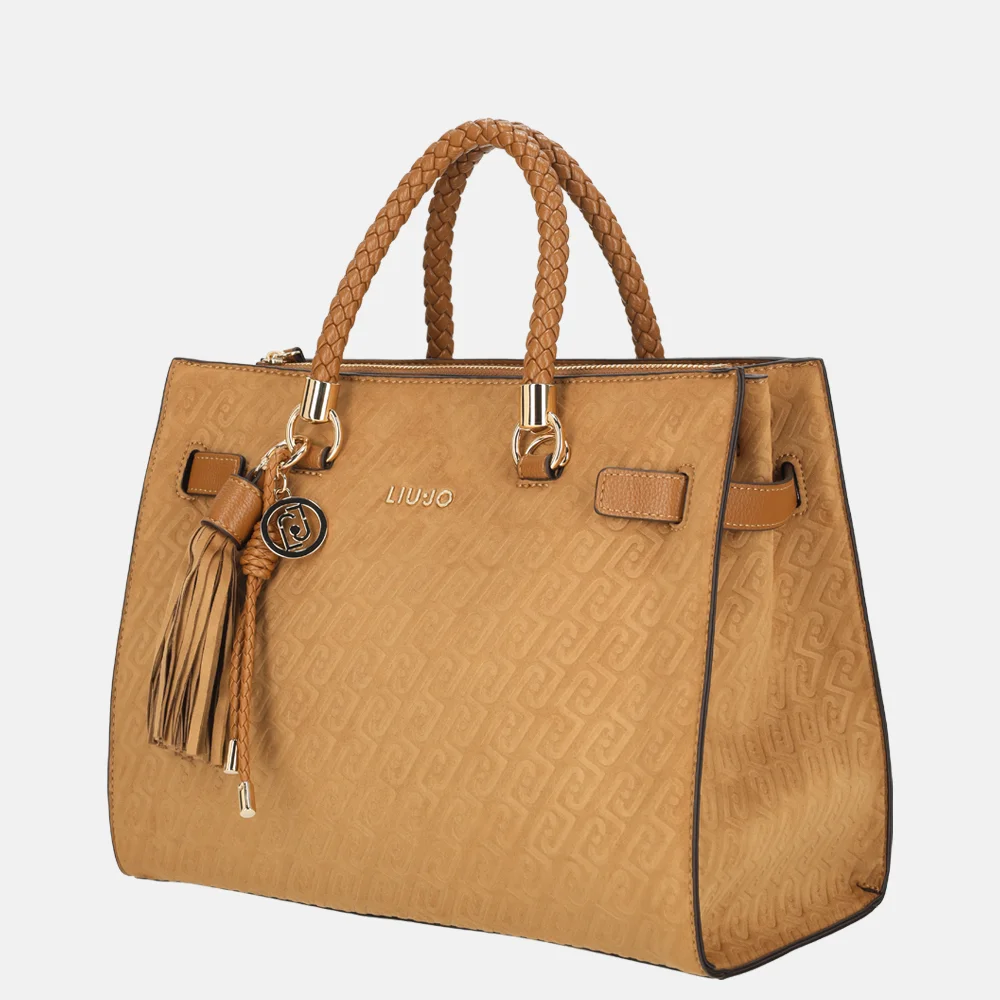 Liu Jo Manhattan shopper tote M sequoia bij Duifhuizen
