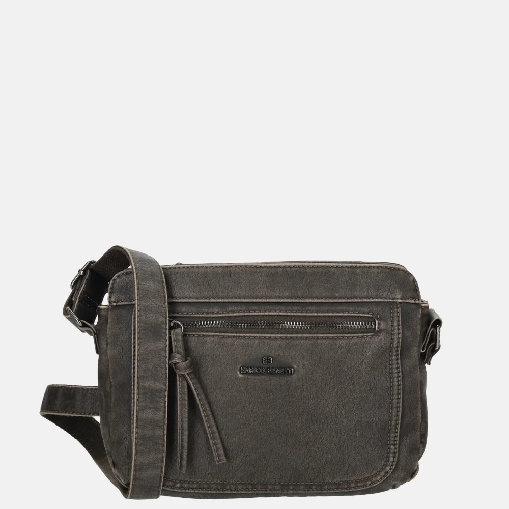 Enrico Benetti Harper crossbody tas donkerbruin