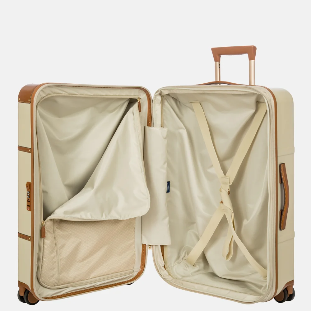 Bric's Bellagio trolley reiskoffer 70,5 cm cream bij Duifhuizen