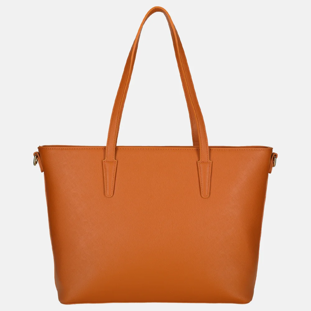 Valentino Bags Zero shopper arancio bij Duifhuizen