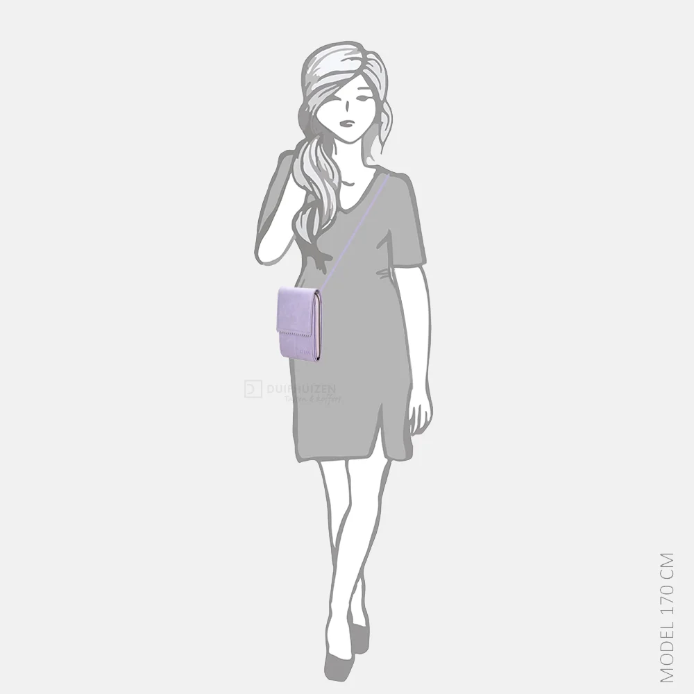 Zebra Trends telefoontas lila bij Duifhuizen