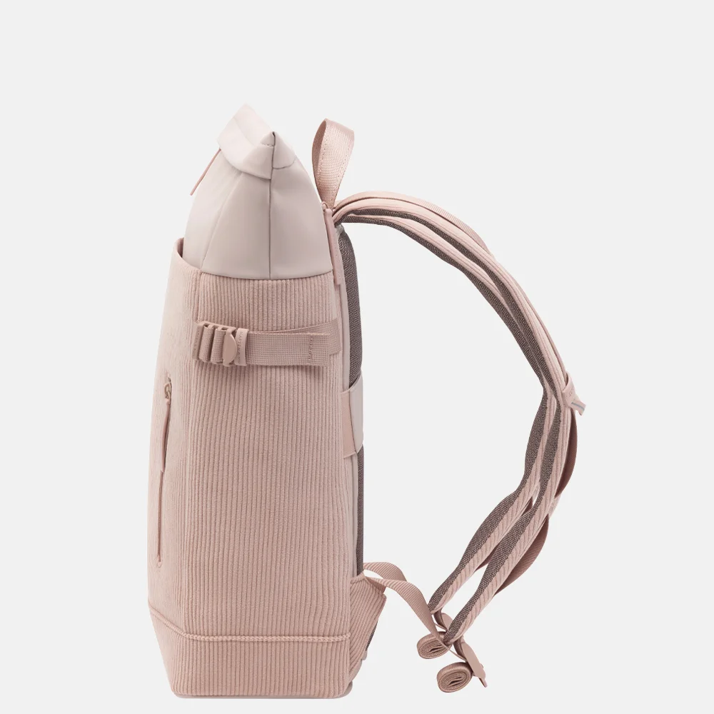 Kapten & Son Helsinki Pro Corduroy rugzak 15 inch rose clay bij Duifhuizen