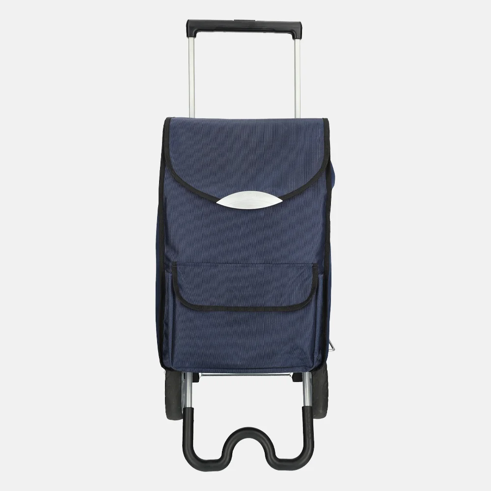 Secc boodschappentrolley donkerblauw