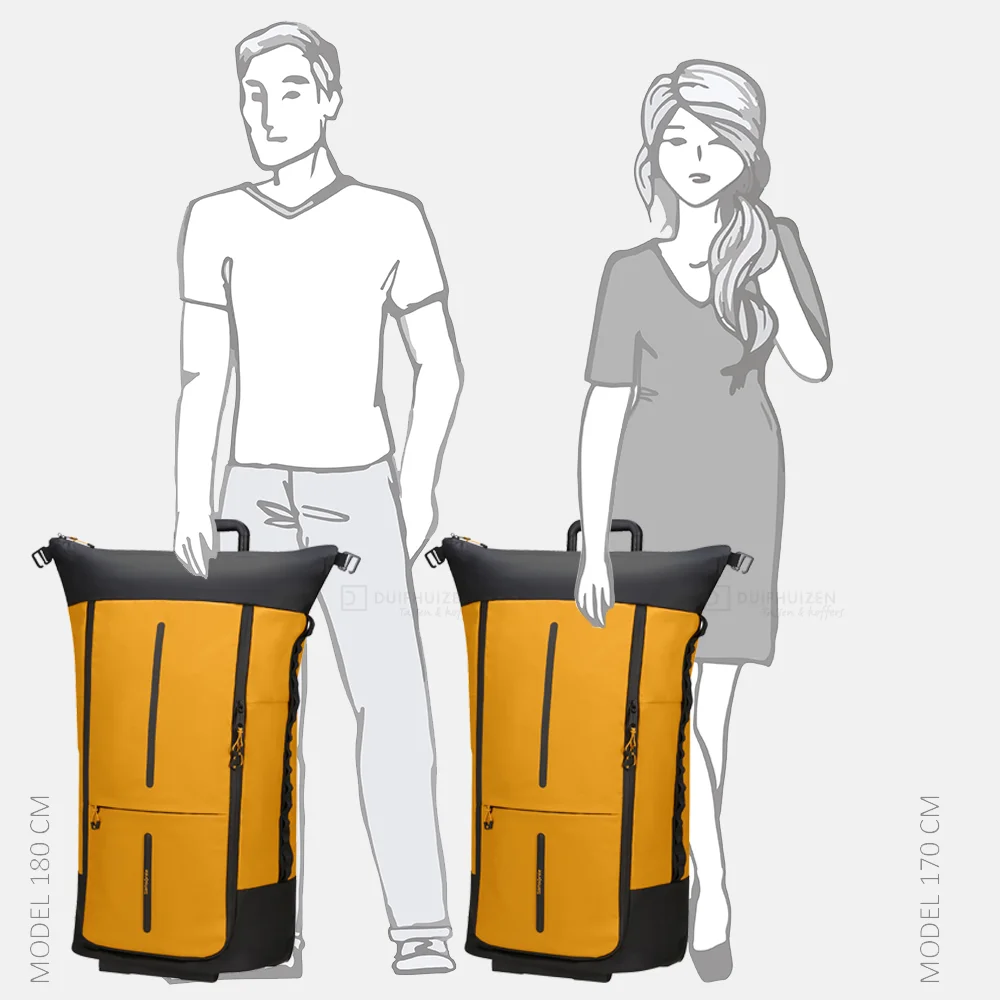 Samsonite Ecodiver reistas op wielen 4-in-1 yellow bij Duifhuizen
