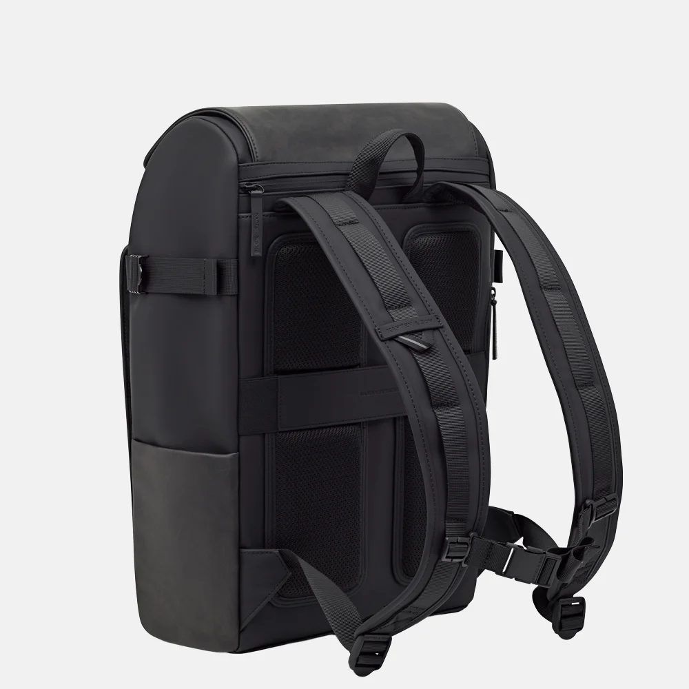 Kapten & Son Bali Pro rugzak 16 inch all black bij Duifhuizen