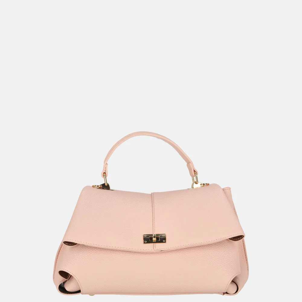 Firenze handtas draaislot pink bij Duifhuizen