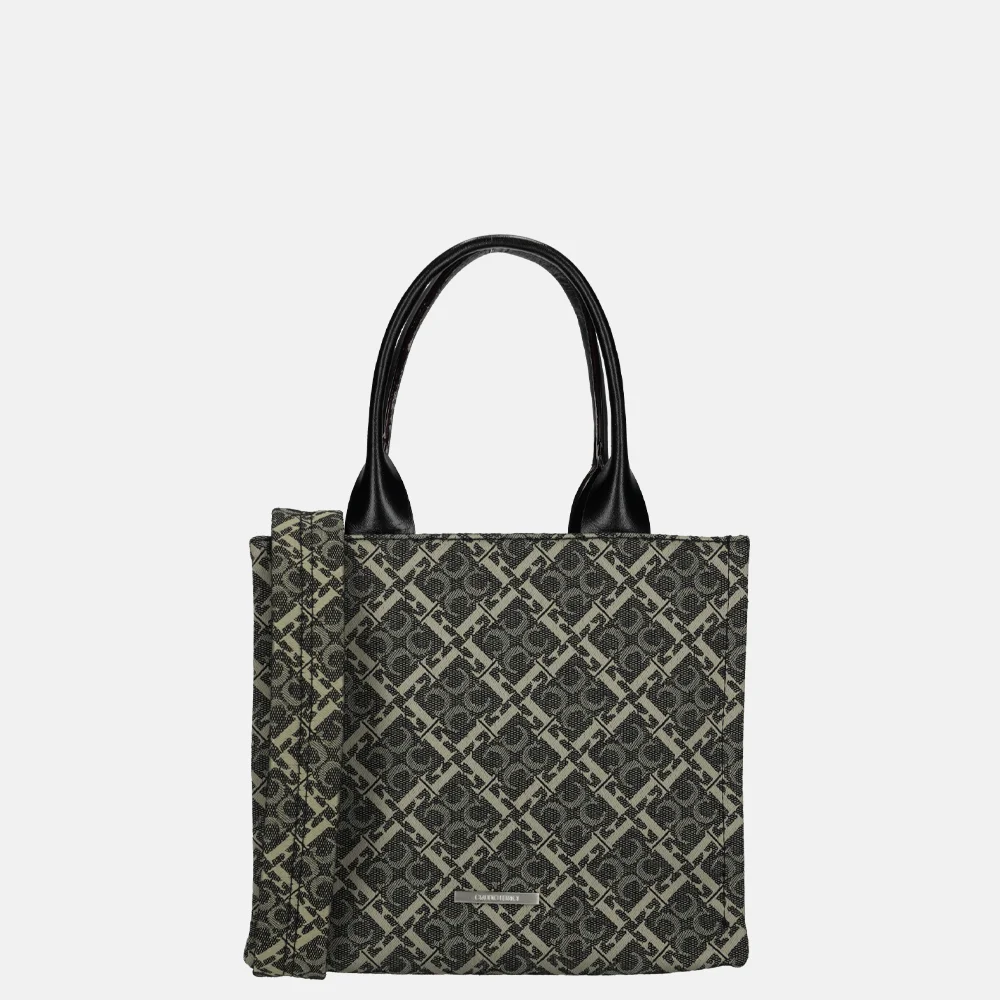 Claudio Ferrici Logo handtas black