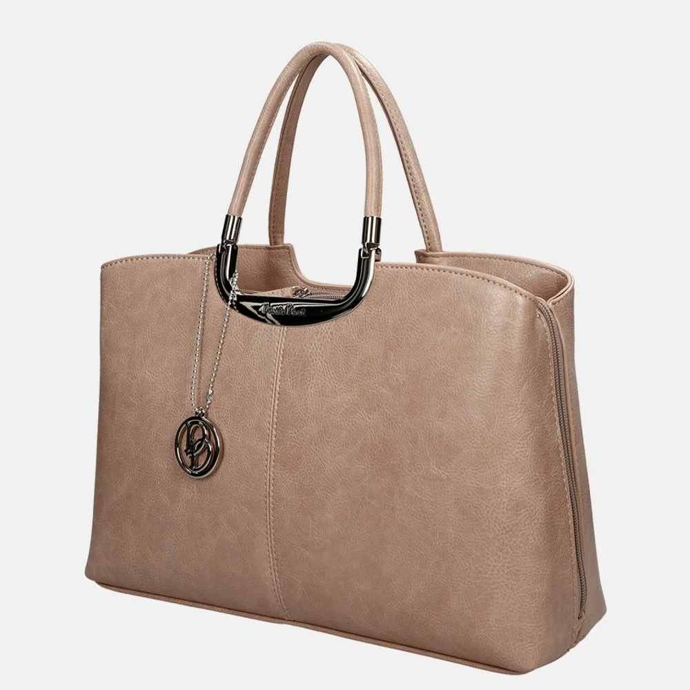 Daniele Donati handtas M taupe bij Duifhuizen