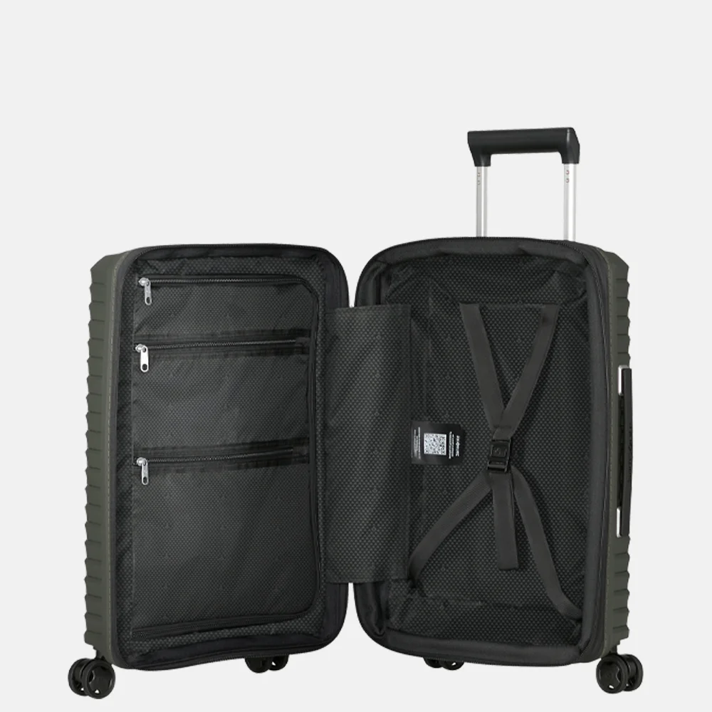 Samsonite Upscape 55/35 handbagage koffer 55 cm expandable climbing ivy bij Duifhuizen
