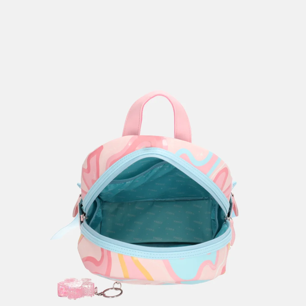 Zebra Trends kinderrugzak wavey pastel bij Duifhuizen