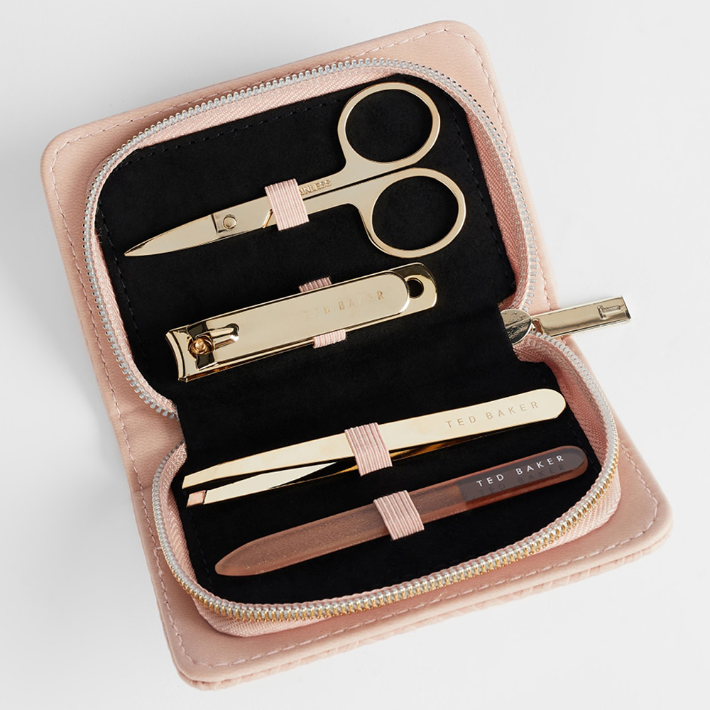 Ted Baker Munica manicure etui pink bij Duifhuizen