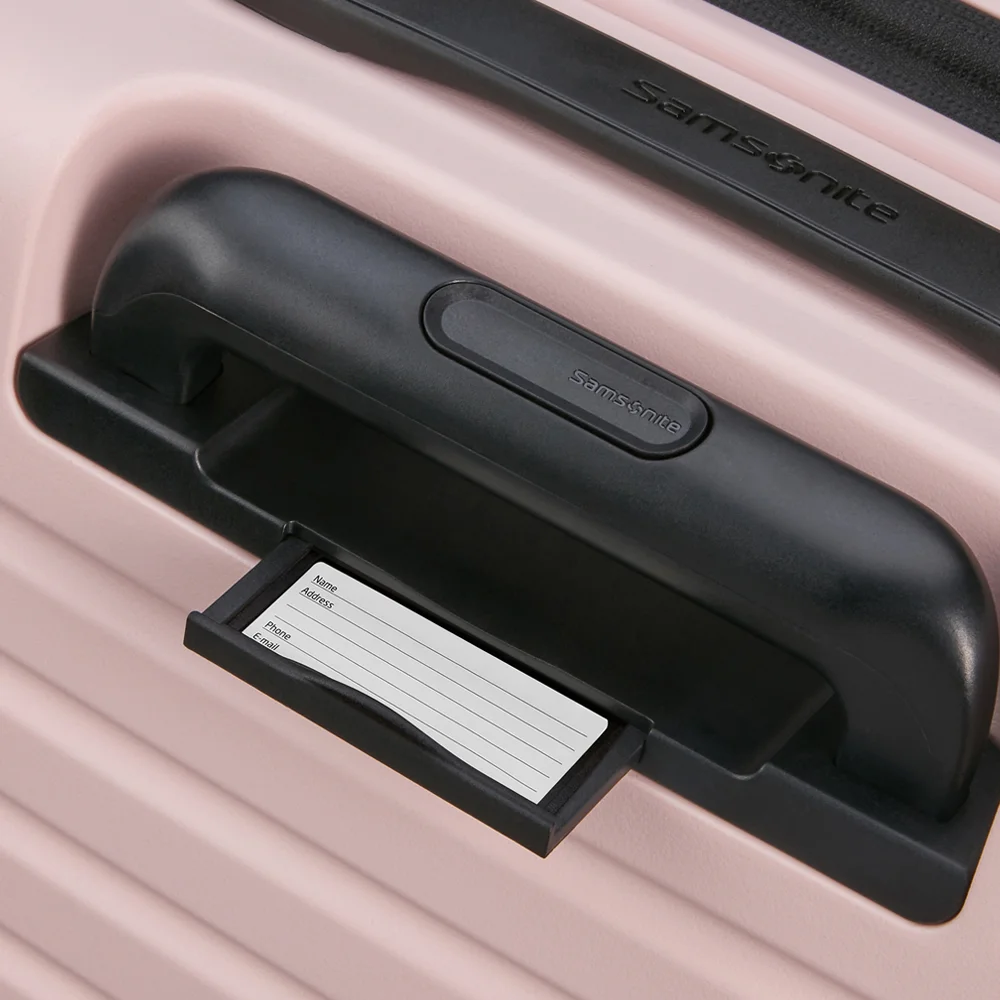 Samsonite Restackd handbagage koffer 55 cm uitbreidbaar rose bij Duifhuizen