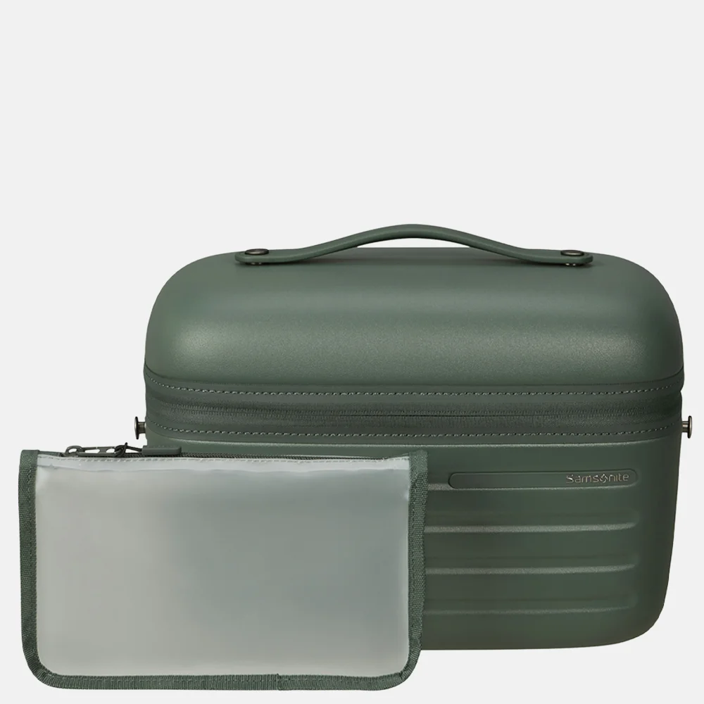 Samsonite StackD beautycase sage bij Duifhuizen