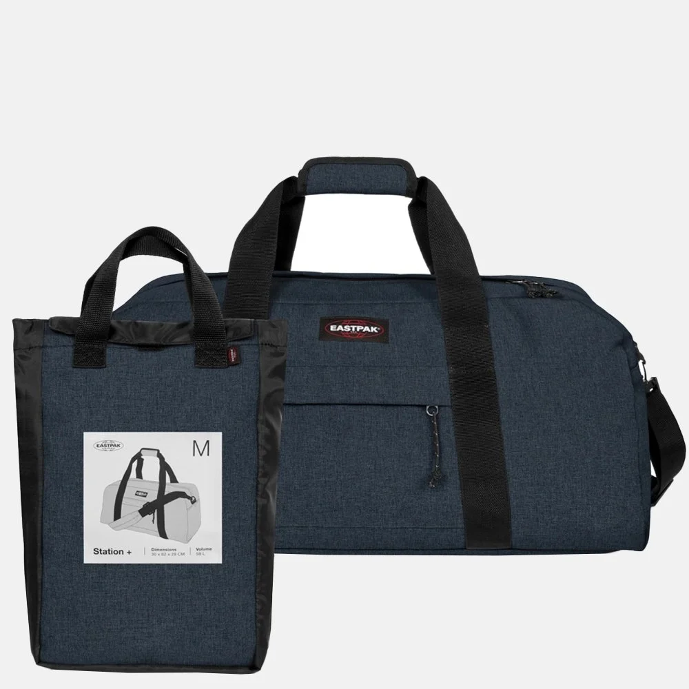 Eastpak Station+ reistas M triple denim bij Duifhuizen