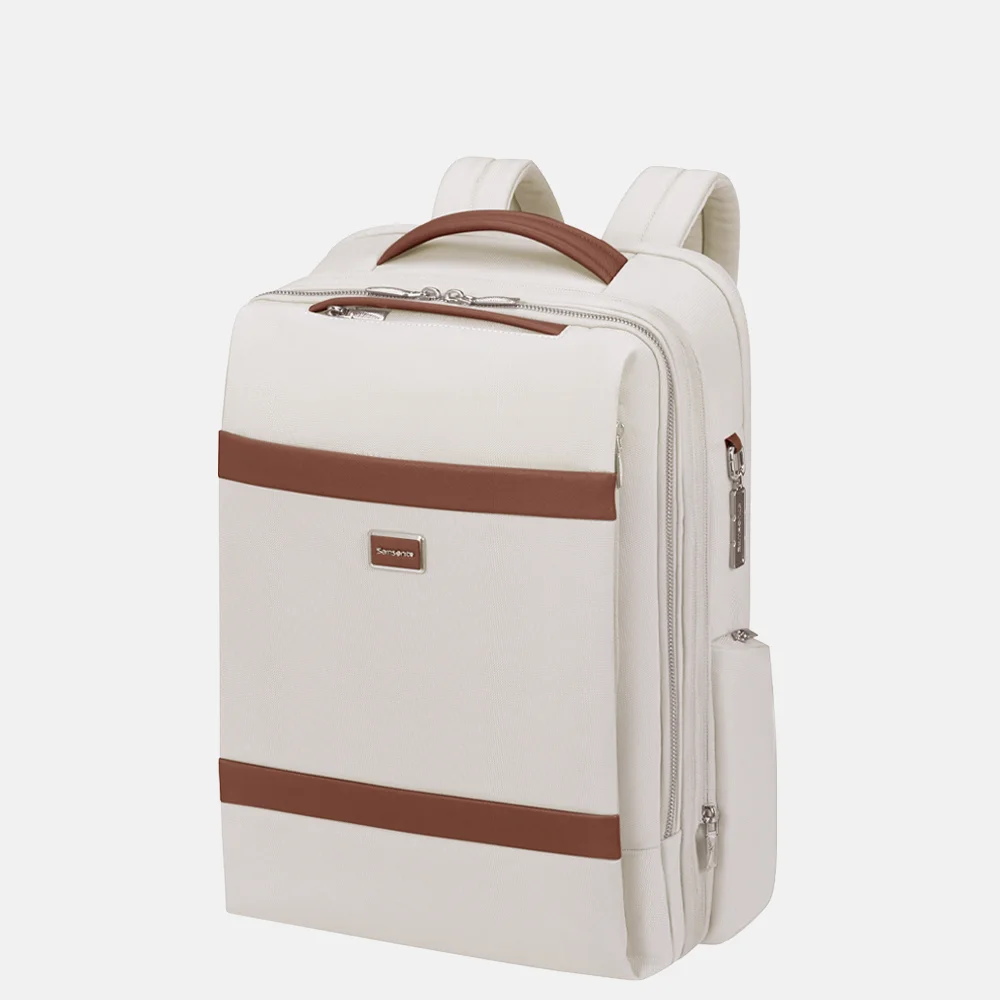 Samsonite Image Biz laptoprugzak 15.6 inch ivory bij Duifhuizen