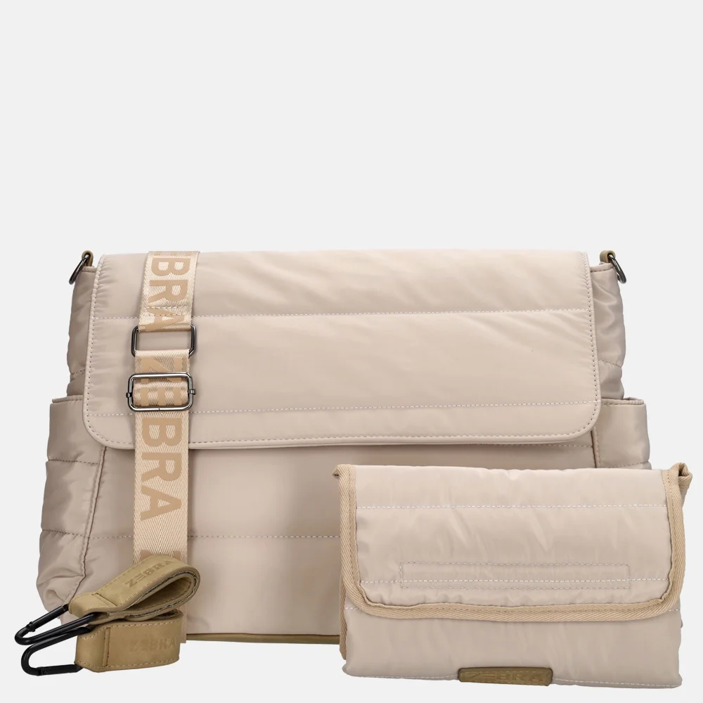 Zebra Trends Elske luiertas lichttaupe bij Duifhuizen