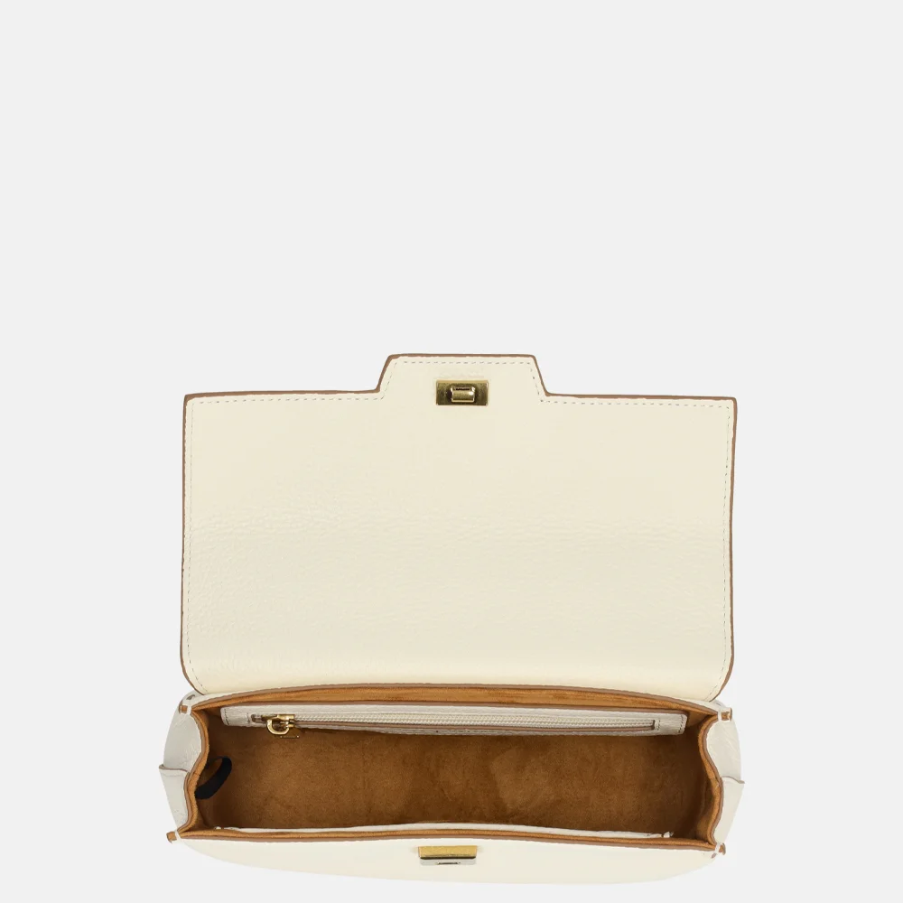 Smaak Amsterdam Flora crossbody tas cream bij Duifhuizen