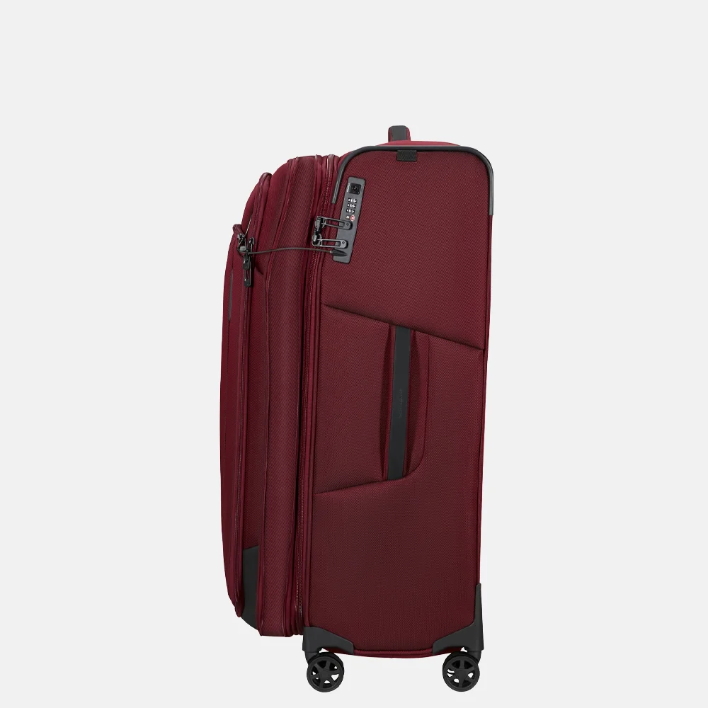 Samsonite Respark reiskoffer 79 cm burgundy bij Duifhuizen