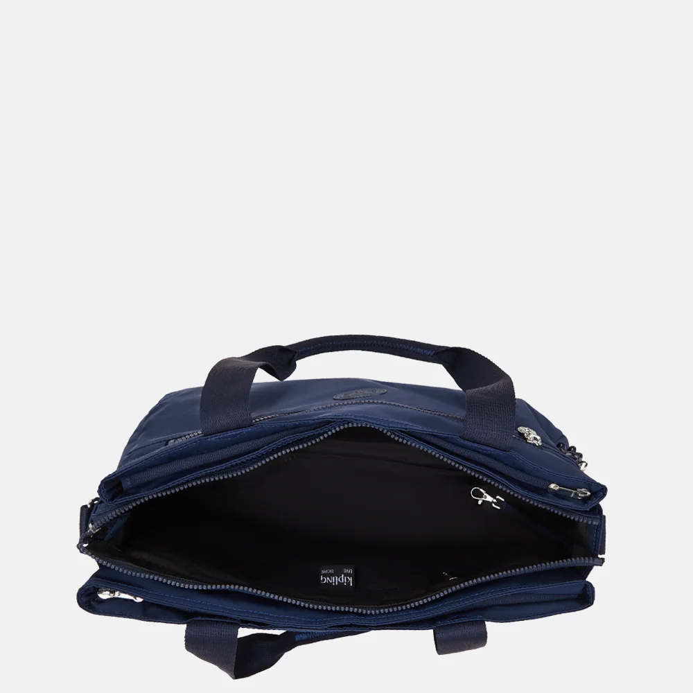 Kipling Elysia shopper infinite blue bij Duifhuizen