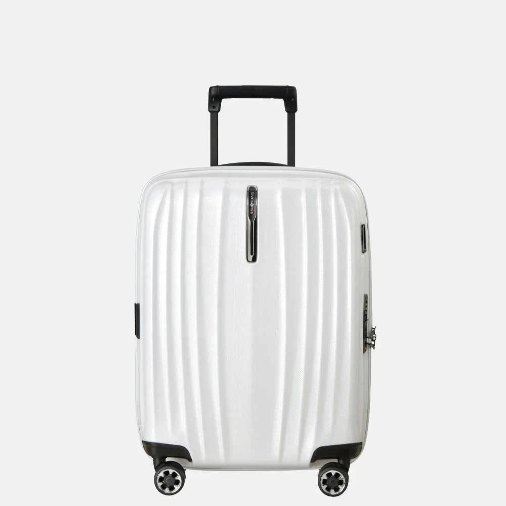 Samsonite Nexis spinner handbagage koffer 55 cm cotton white