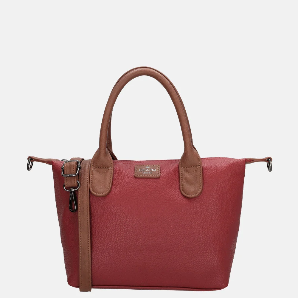 Charm London Buckingham Palace handtas M wijnrood bij Duifhuizen