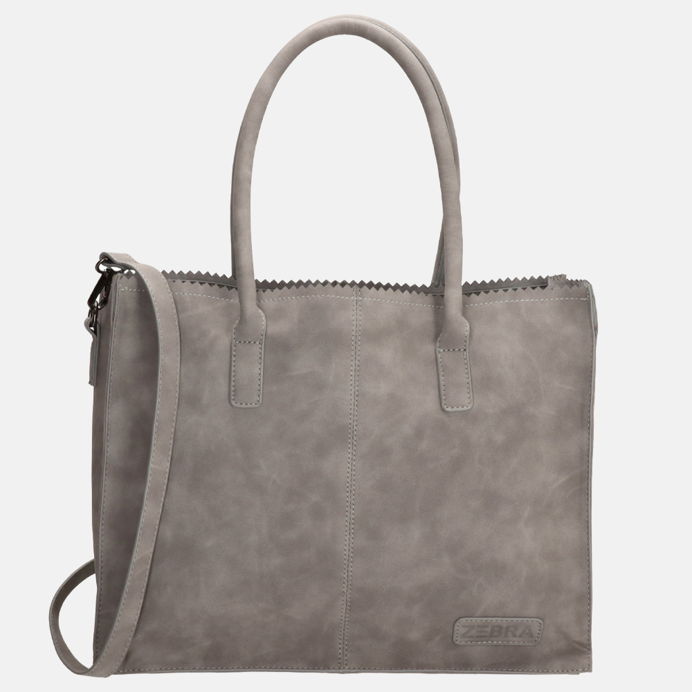 Zebra Trends Lisa shopper middengrijs bij Duifhuizen