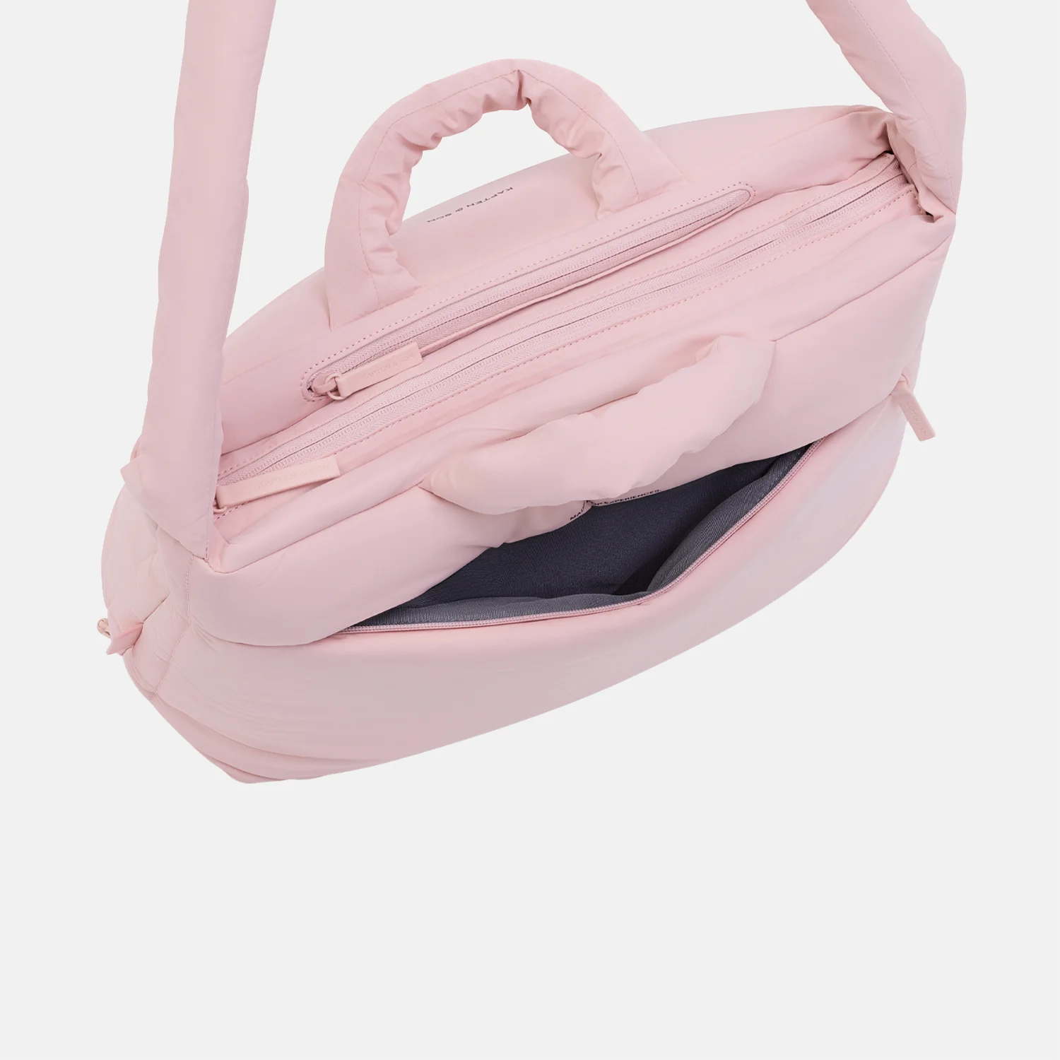 Kapten & Son Skara Cloud Pro shopper 16 inch peach pink bij Duifhuizen